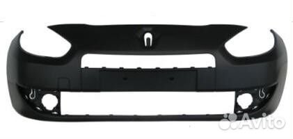 Передний бампер на Renault Fluence 2010-2012 Передний бампер на Renault Fluence 2010-2012