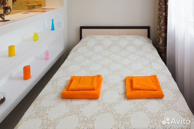 

Квартира-студия, 28 м², 2 кровати