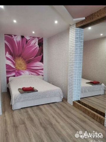 

Квартира-студия, 46 м², 2 кровати