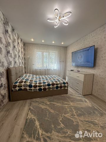 

1-к. квартира, 46 м², 2 кровати