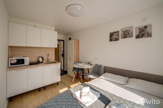 

Квартира-студия, 18 м², 1 кровать