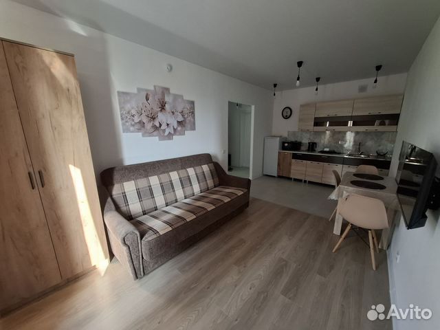 

1-к. квартира, 42 м², 2 кровати