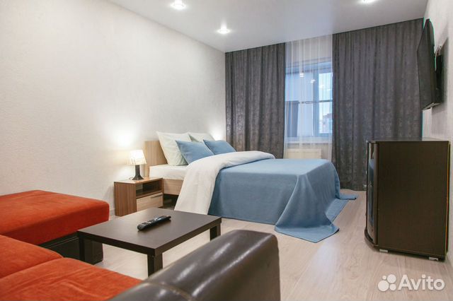 

1-к. квартира, 45 м², 2 кровати