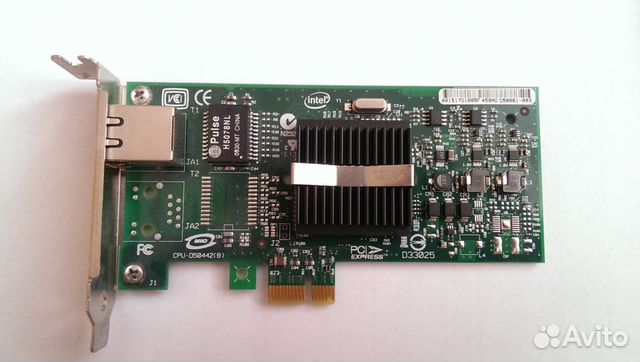 Сетевая карта intel pro 1000 pt