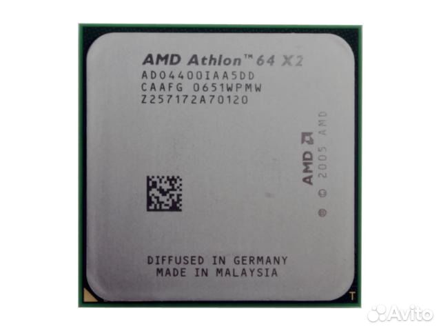 Amd athlon 64 x2 dual core processor 4400