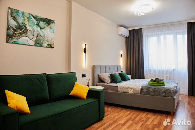 

1-к. квартира, 40 м², 2 кровати