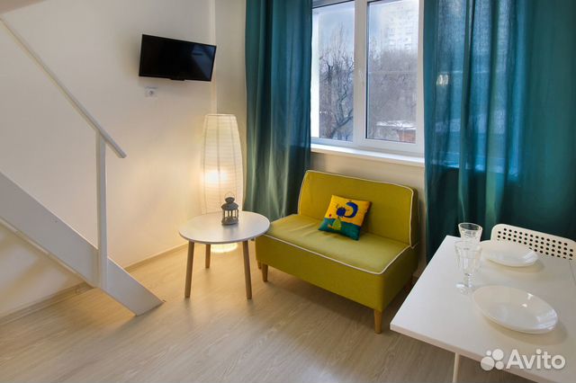 

Квартира-студия, 12 м², 1 кровать