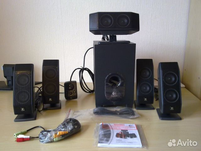Logitech x540 схема платы Logitech X-540 купить в Белгороде Бытовая электроника Авито