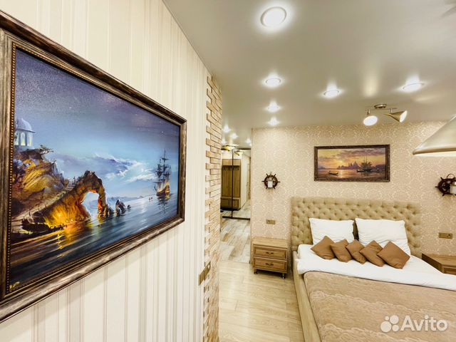 

1-к. квартира, 44 м², 2 кровати