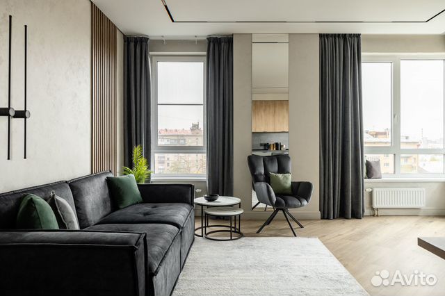 

3-к. квартира, 78 м², 3 кровати