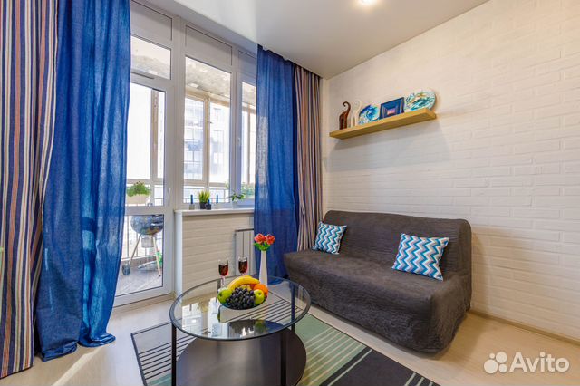 

Квартира-студия, 30 м², 2 кровати