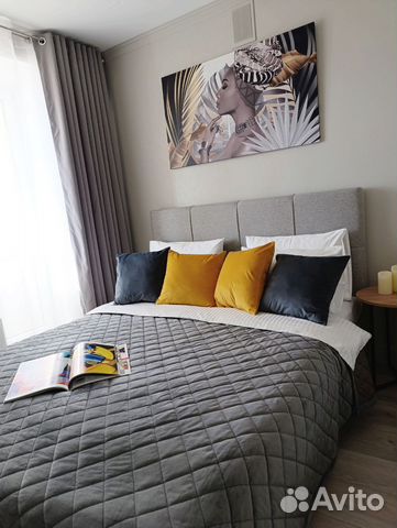 

1-к. квартира, 34 м², 2 кровати