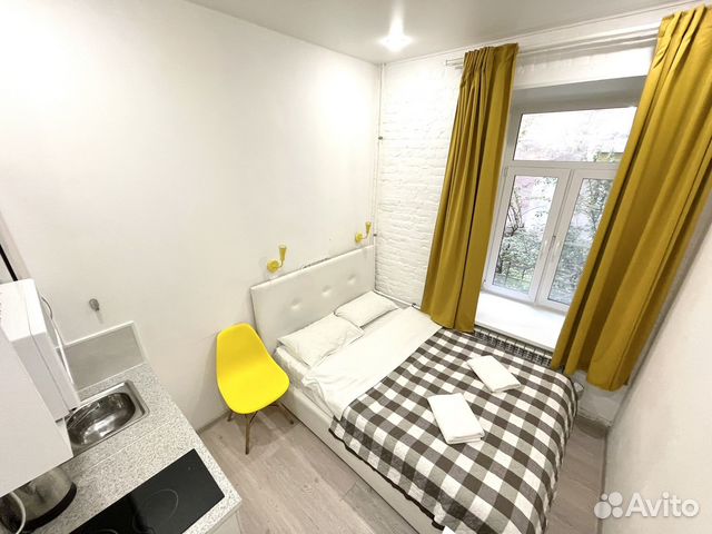 

Квартира-студия, 16 м², 1 кровать
