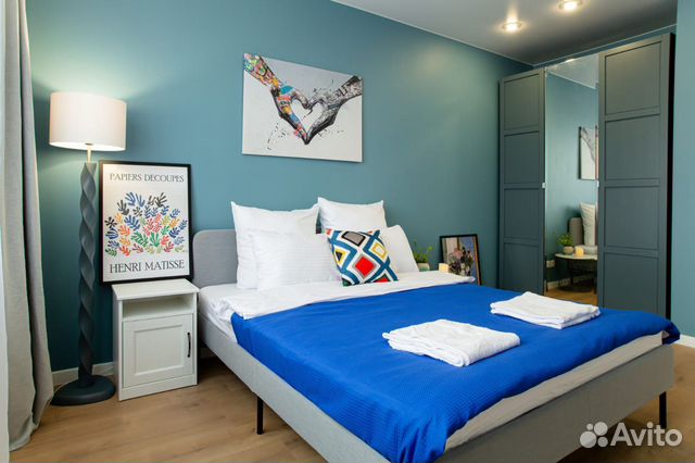 

1-к. квартира, 32 м², 2 кровати