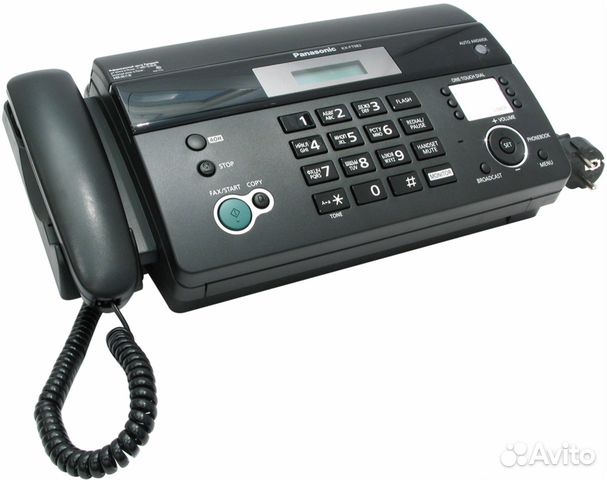 Факсимильный аппарат panasonic kx-ft982ru