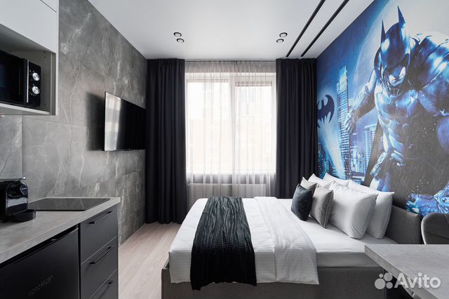 

Квартира-студия, 25 м², 1 кровать