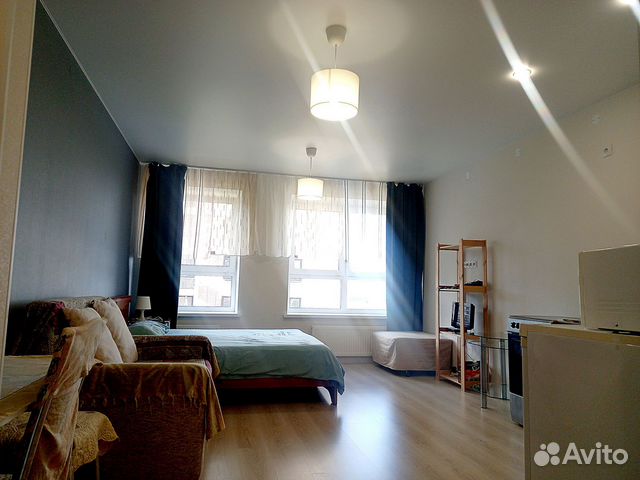 

Квартира-студия, 29,4 м², 3 кровати
