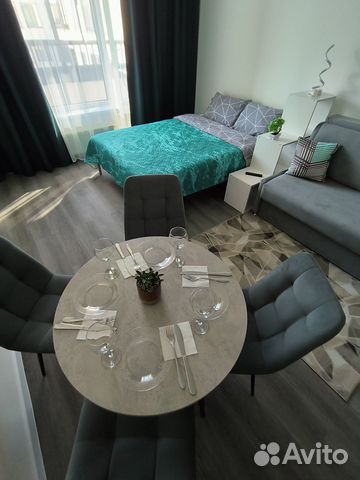 

Квартира-студия, 25 м², 2 кровати