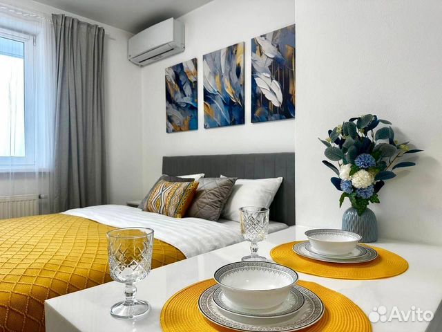 

Квартира-студия, 30 м², 1 кровать