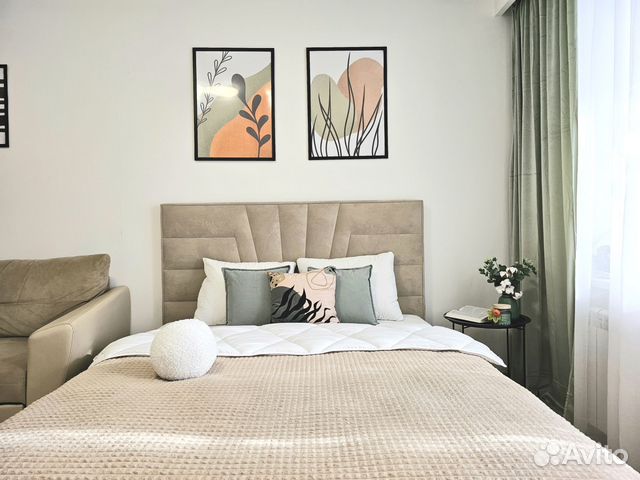 

1-к. квартира, 38 м², 2 кровати