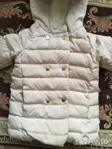 Куртка для девочки zara 98 cм