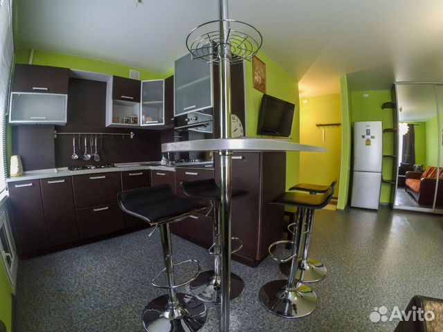 

Квартира-студия, 35 м², 2 кровати