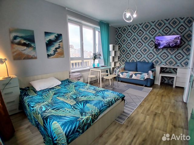 

Квартира-студия, 28,3 м², 2 кровати