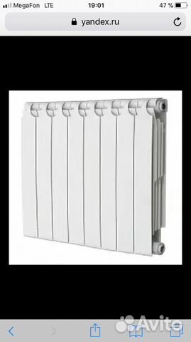 Радиатор биметаллический