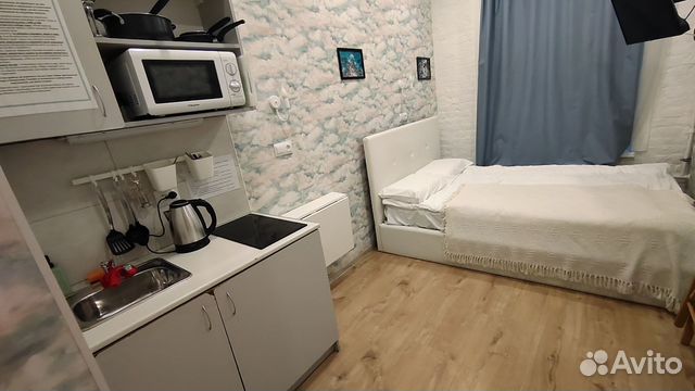 

Квартира-студия, 18 м², 1 кровать