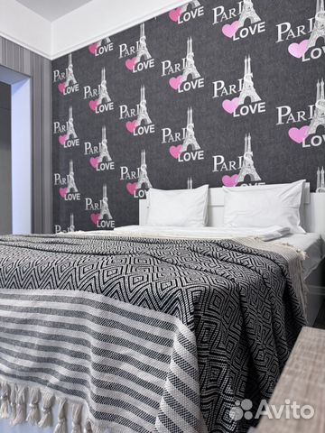 

Квартира-студия, 40 м², 2 кровати