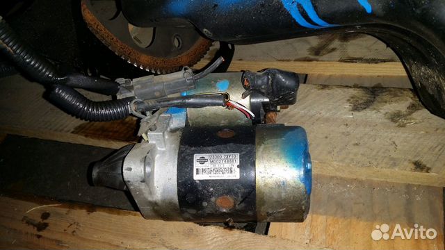 Стартер nissan QG15 QG18 QG16 QG13 оригинал almera