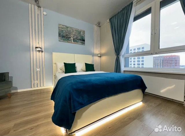 

Квартира-студия, 32 м², 1 кровать