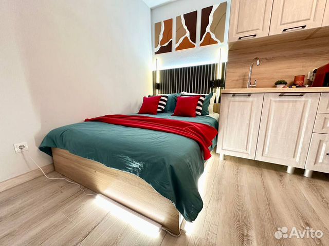 

Квартира-студия, 33,6 м², 2 кровати