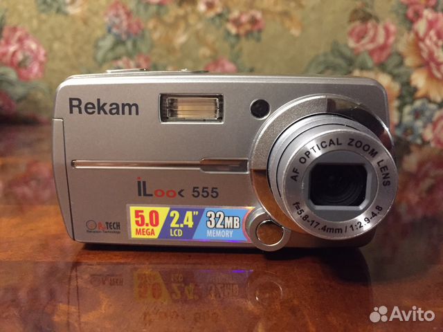Инструкция на фотоаппарат rekam ilook 555
