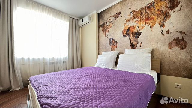 

1-к. квартира, 46 м², 2 кровати