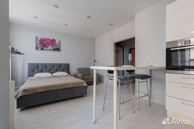 

Квартира-студия, 30,5 м², 1 кровать