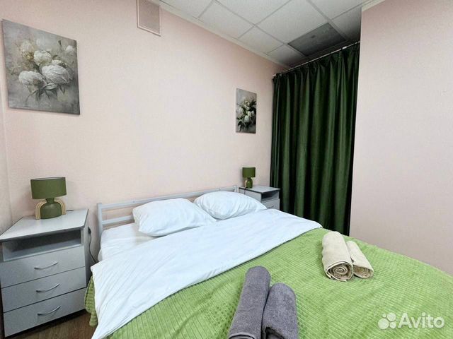

Квартира-студия в апарт-отеле, 36 м², 2 кровати