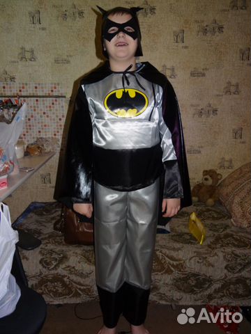 Карнавальный детский костюм бэтмэна,новый Карнавальный детский костюм бэтмэна,новый