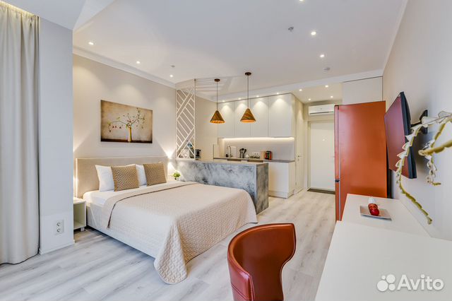 

1-к. квартира, 33 м², 1 кровать