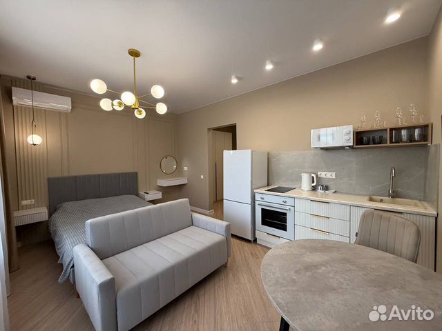 

Квартира-студия, 30 м², 2 кровати