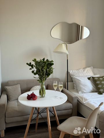 

Квартира-студия, 17 м², 2 кровати
