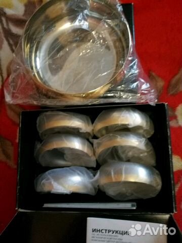 Набор из 6 криманок и блюда, Цептер