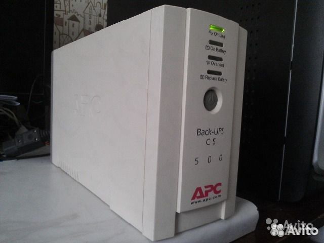 Продам ибп APS Back-UPS CS 500