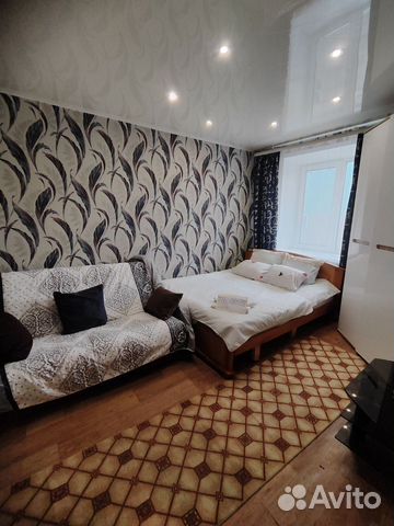 

1-к. квартира, 30 м², 2 кровати