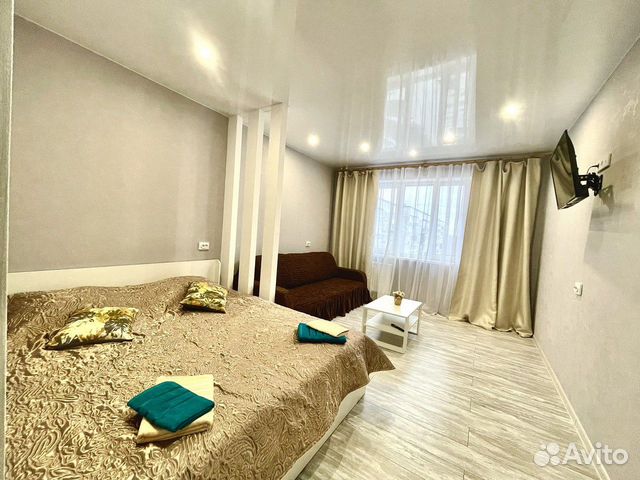 

1-к. квартира, 45 м², 2 кровати