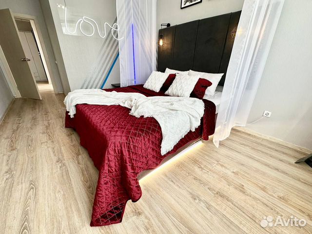 

1-к. квартира, 43,5 м², 2 кровати