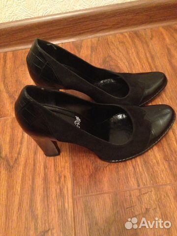 Итальянские кожаные туфли Marco Rizzi р.35