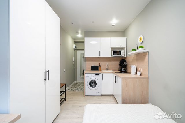 

Квартира-студия, 15 м², 1 кровать