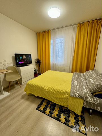 

Квартира-студия, 24 м², 1 кровать