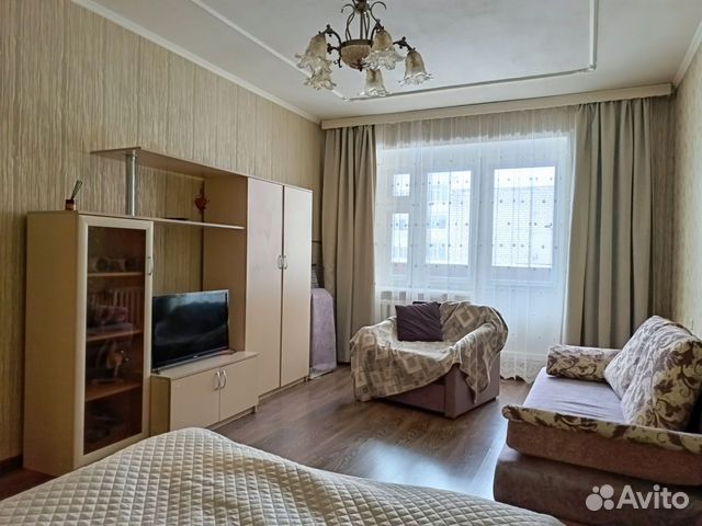

1-к. квартира, 40 м², 3 кровати